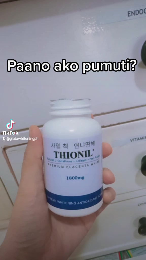 thionil glutathione Pumuputi na kaming lahat papahuli ka ba 😍😍😍 Grabe sobrang effective mo naman gluta super the best ka 😍😍 1800mg to bes siksik na siksik sobrang lakas makaputi! 😜 peptídeo regeneração celular