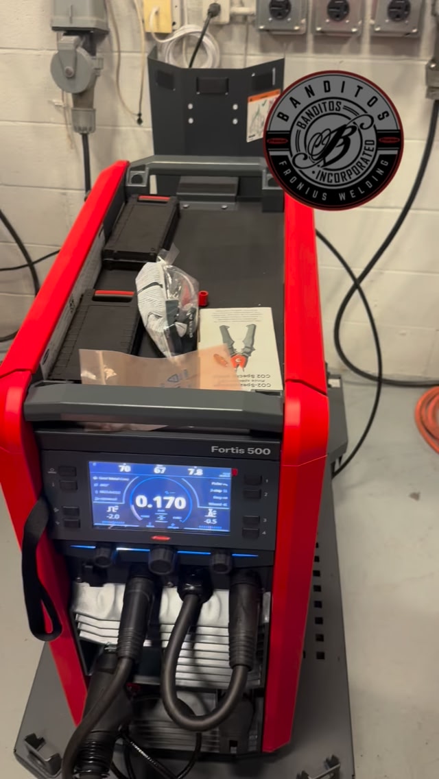 NEW @froniuswelding FORTIS 500💥 The Fronius Fortis 500 is a powerful ...