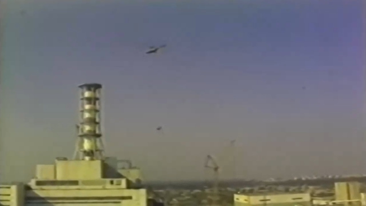 #CHERNO_ALPHA Ground footage of the accident. I don't have the exact ...