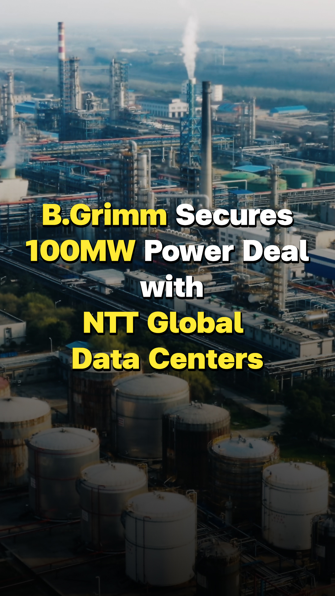 B.Grimm Secures 100MW Power Deal with NTT Global Data Centers # ...