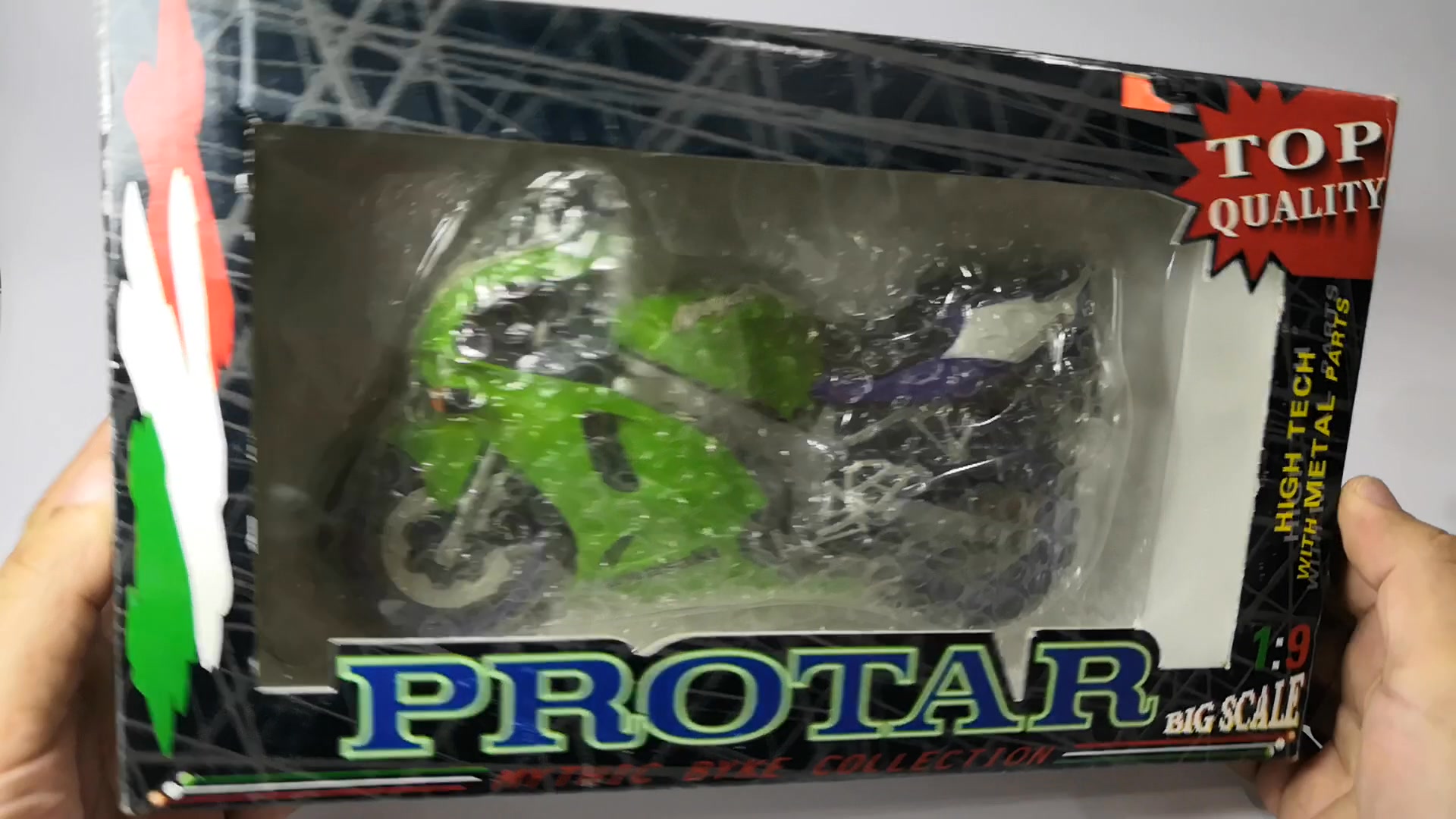 My collection #1 KAWASAKI ZX-7R PROTAR 1:9 Scale | Habib Motosikalisme