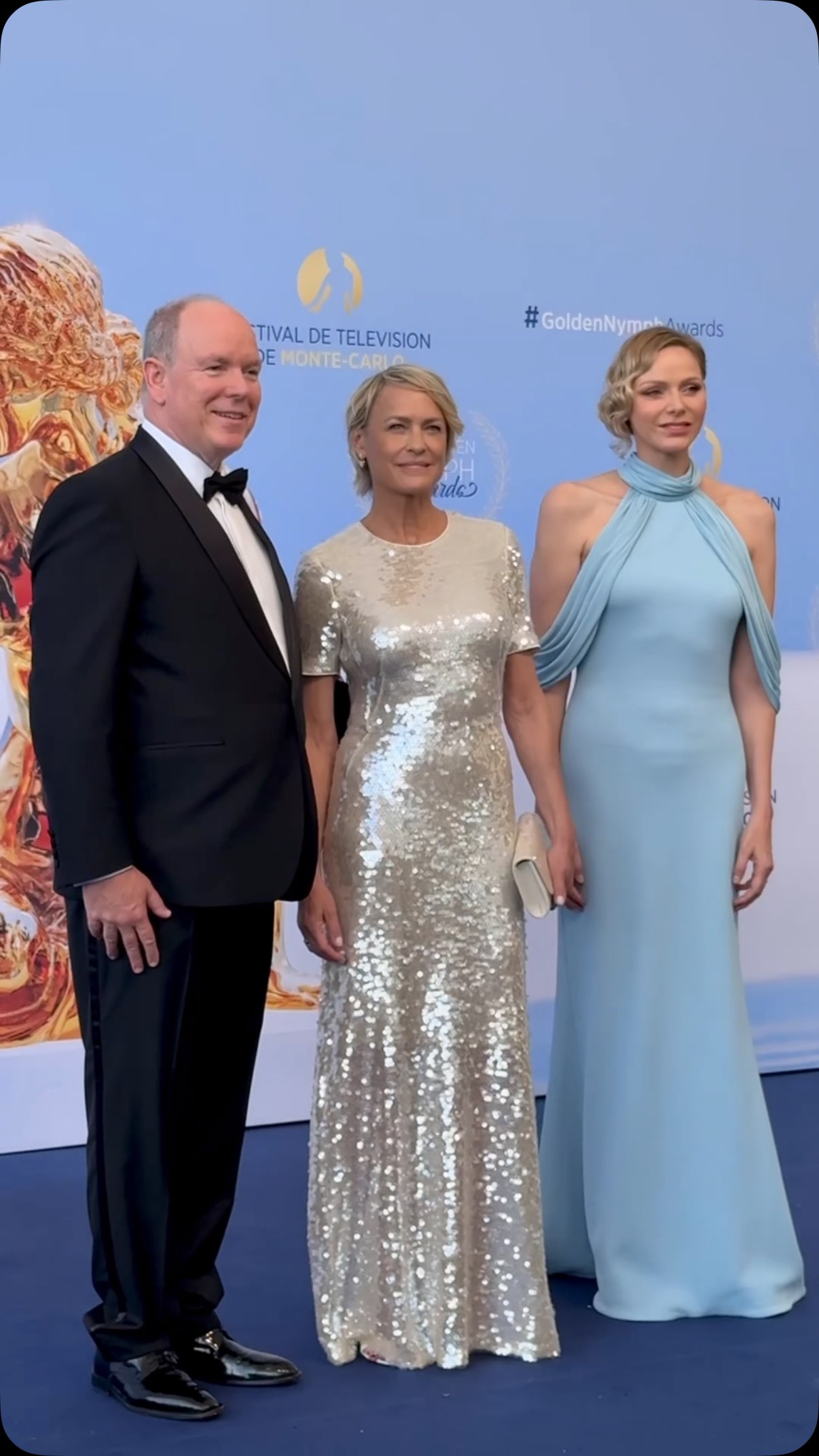 Hollywood icon Robin Wright was honoured with the prestigious Crystal ...