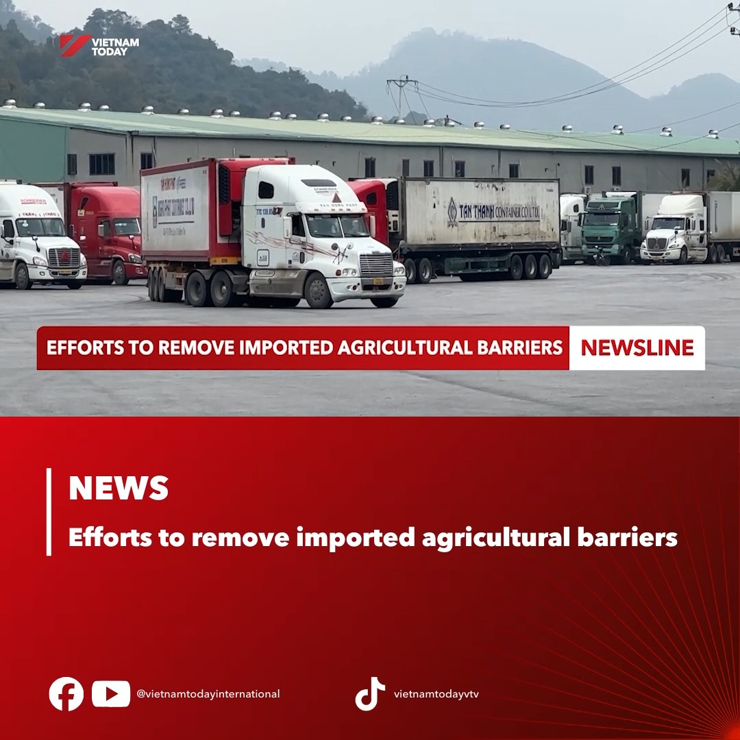 Many imported agricultural products and food items are being held up at ...