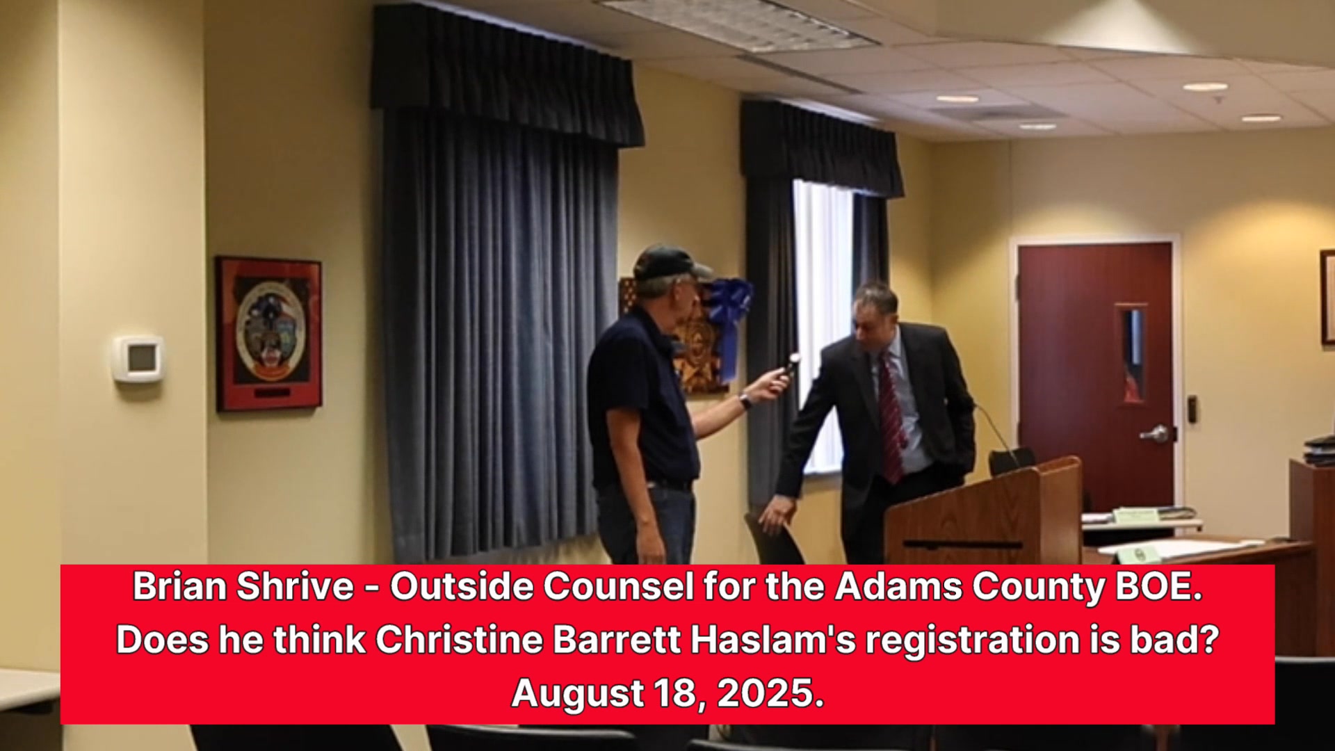 HASLAM UPDATE: Brian Shrive won't comment on the mess he has made. 👉By ...