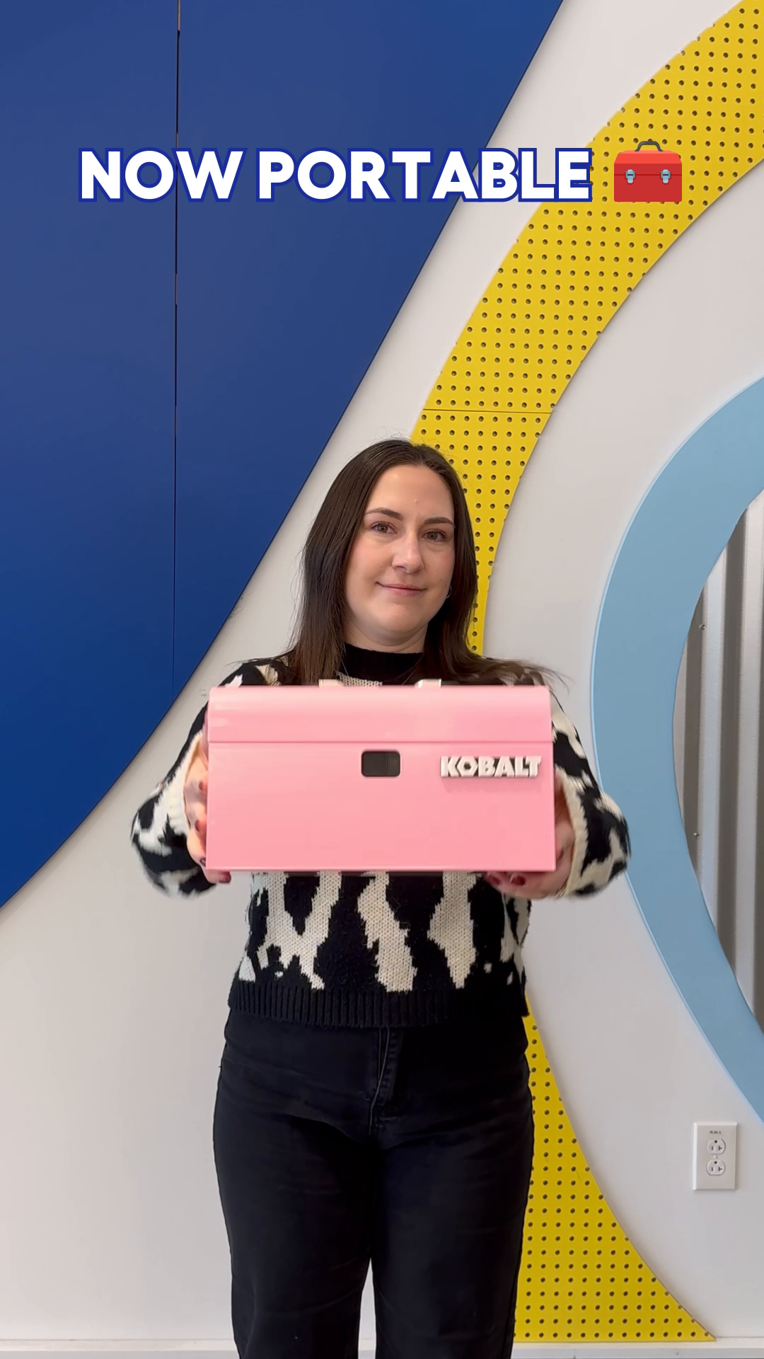 Kobalt Portable Mini Toolbox Now Available in Pink and Purple at Lowe's