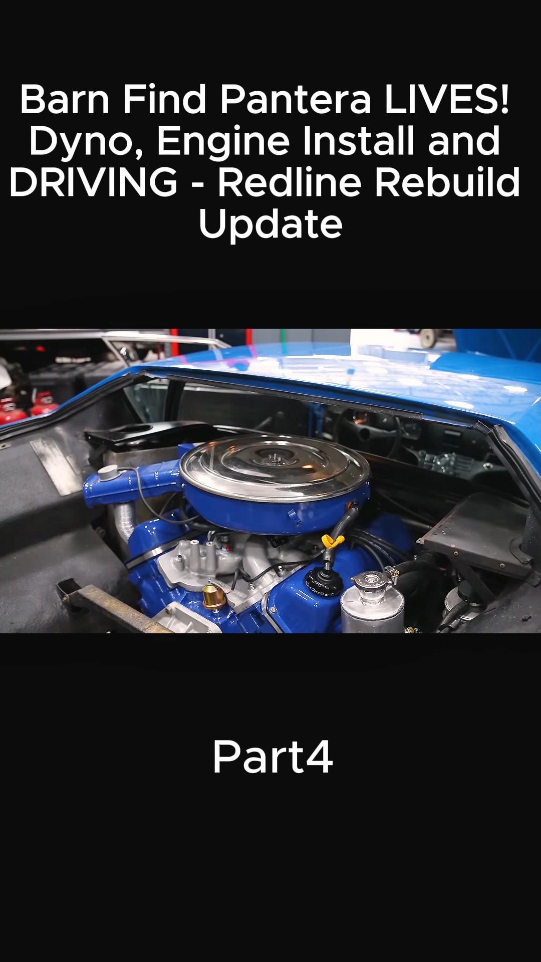 Barn Find Pantera LIVES! Dyno, Engine Install and DRIVING - Redline ...