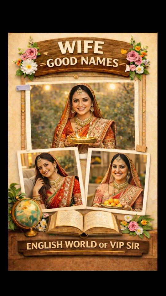 🌟 Wife ને બોલાવવાના પ્રેમાળ નામો – Lovely Calling Names for Wife 🌟 💖 ...