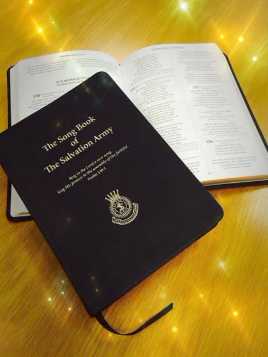 What are the tunes like in the blue Salvation Army hymn book?
