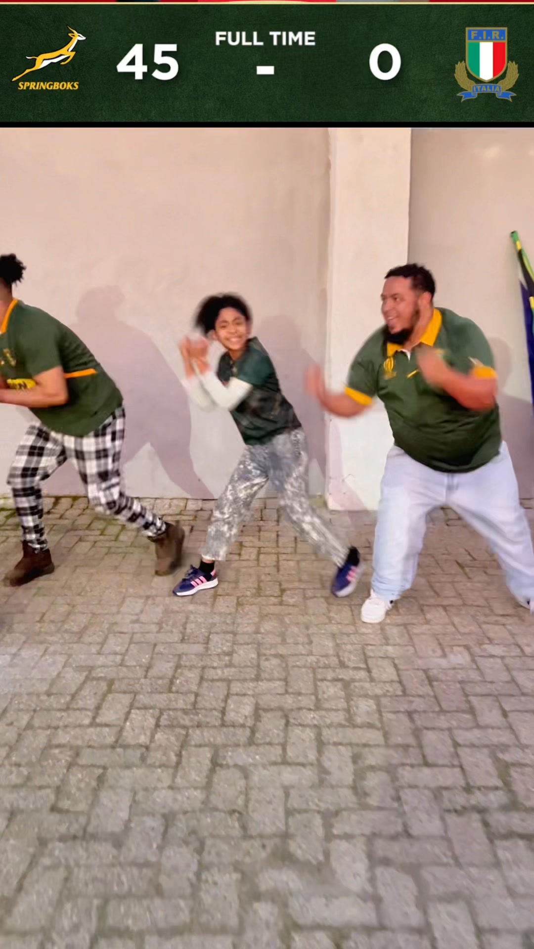 We are the Springboks! Amabokoboko man! #jeremyduplessis #mzansi # ...