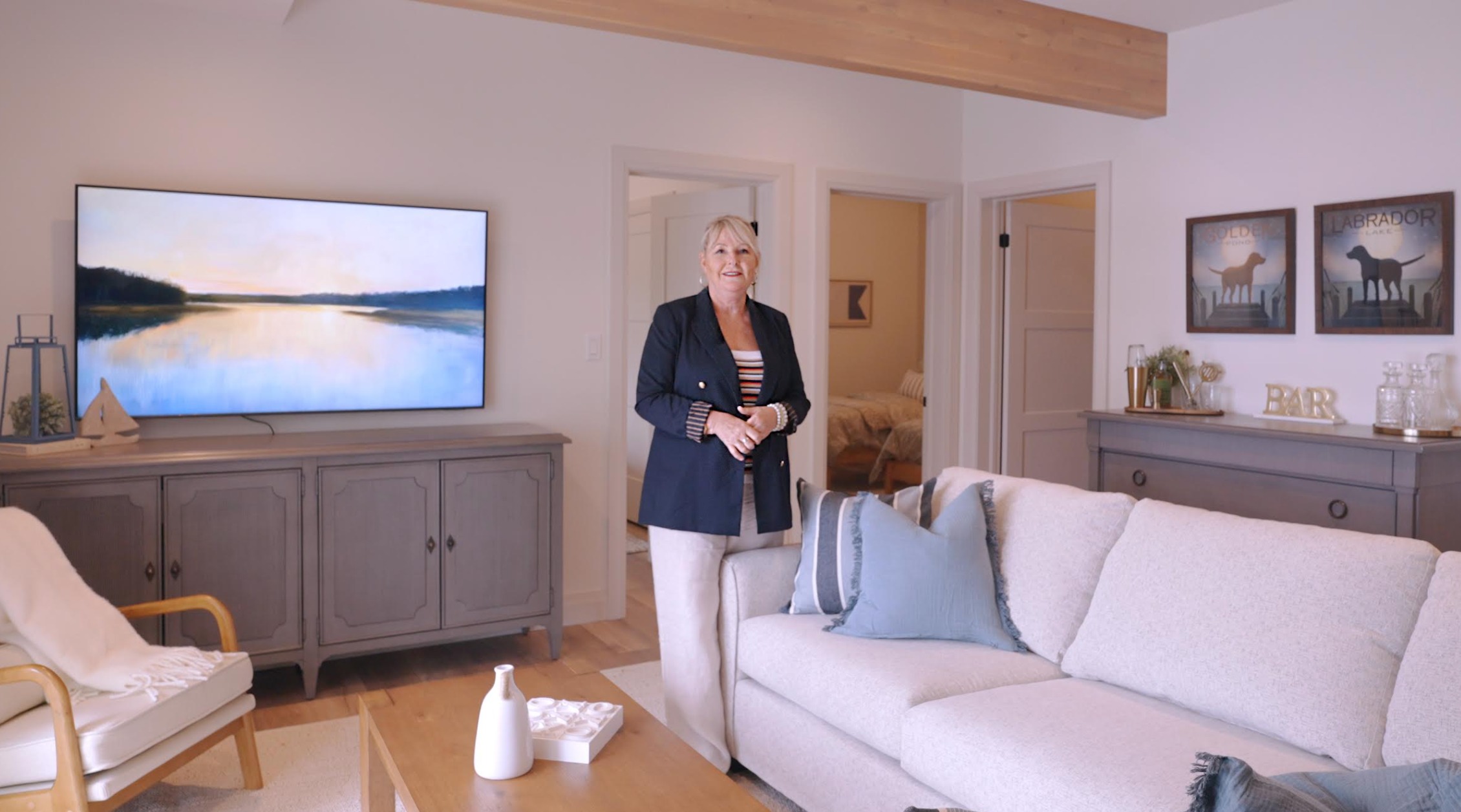 Step inside lakeside luxury with Angela Jones of Lakeshore Designs as ...