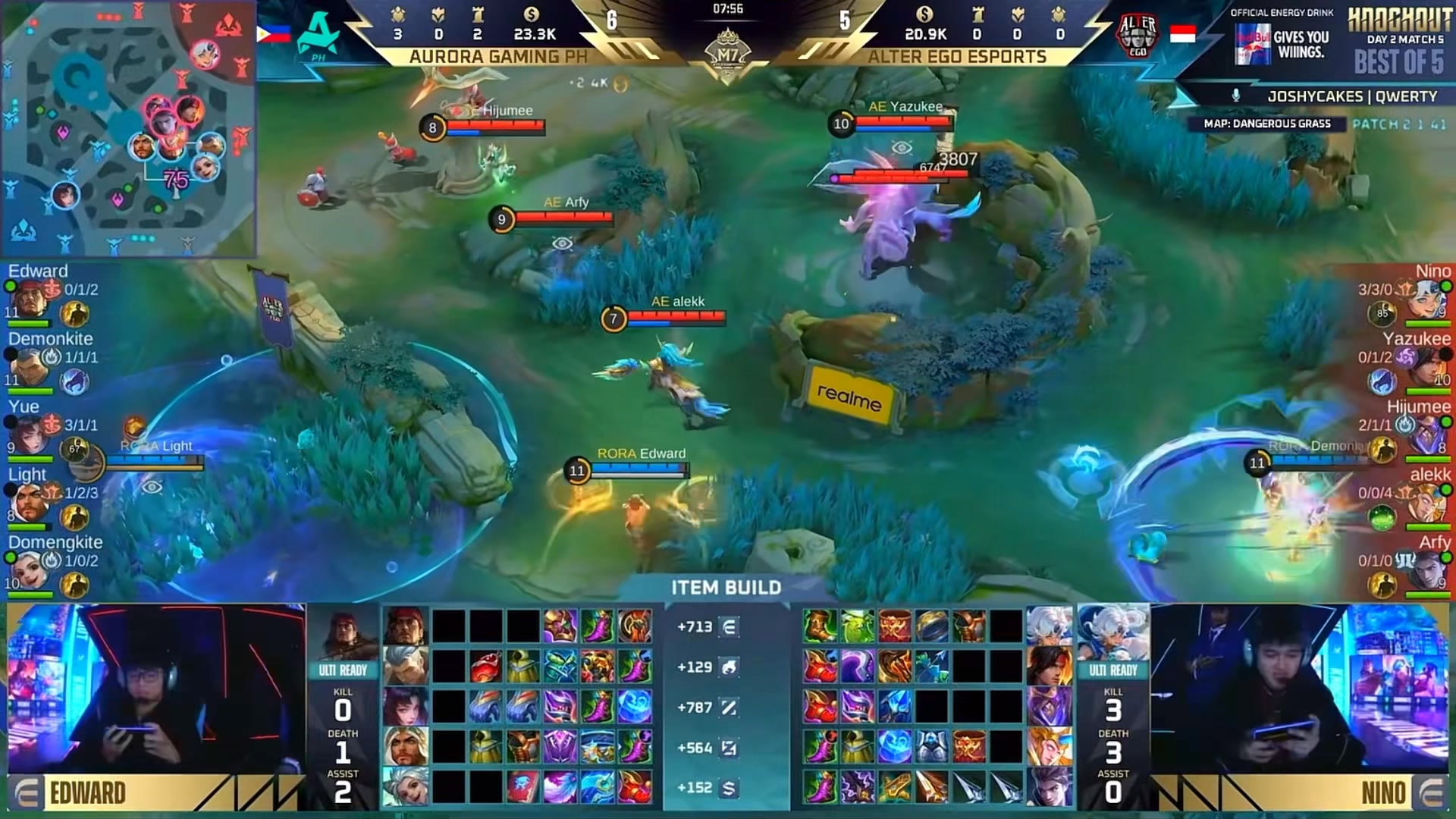 RORA PH vs ALTER EGO | Game 3 | Knock Out Stage - Day 2 | M7 World ...