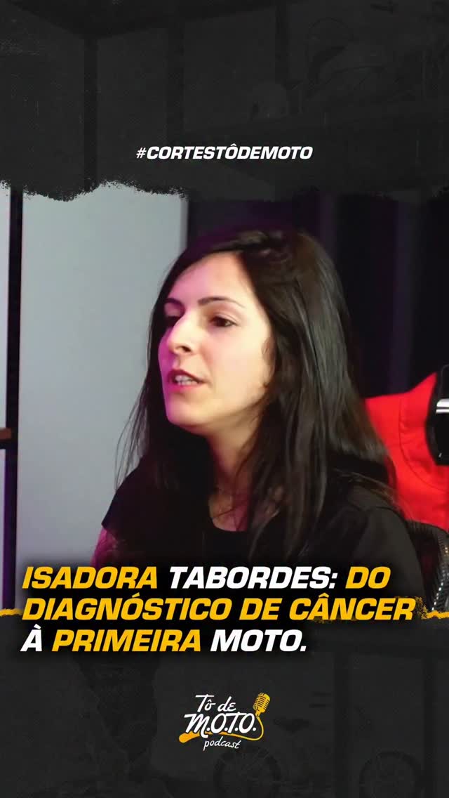 Isadora Tabordes: do diagnóstico de câncer à primeira moto ...