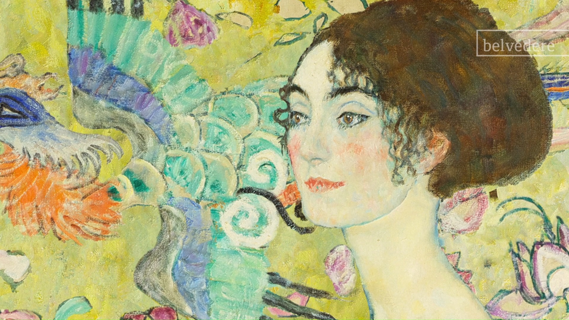 It is Gustav Klimt's last, almost completed painting and a