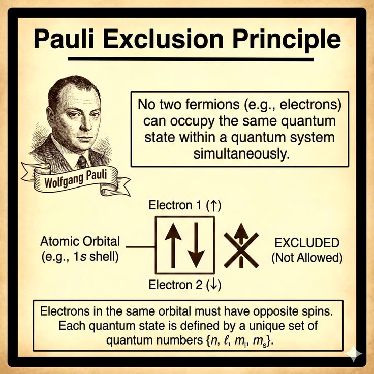 Pauli Exclusion Principle #research #science #scientist #universe