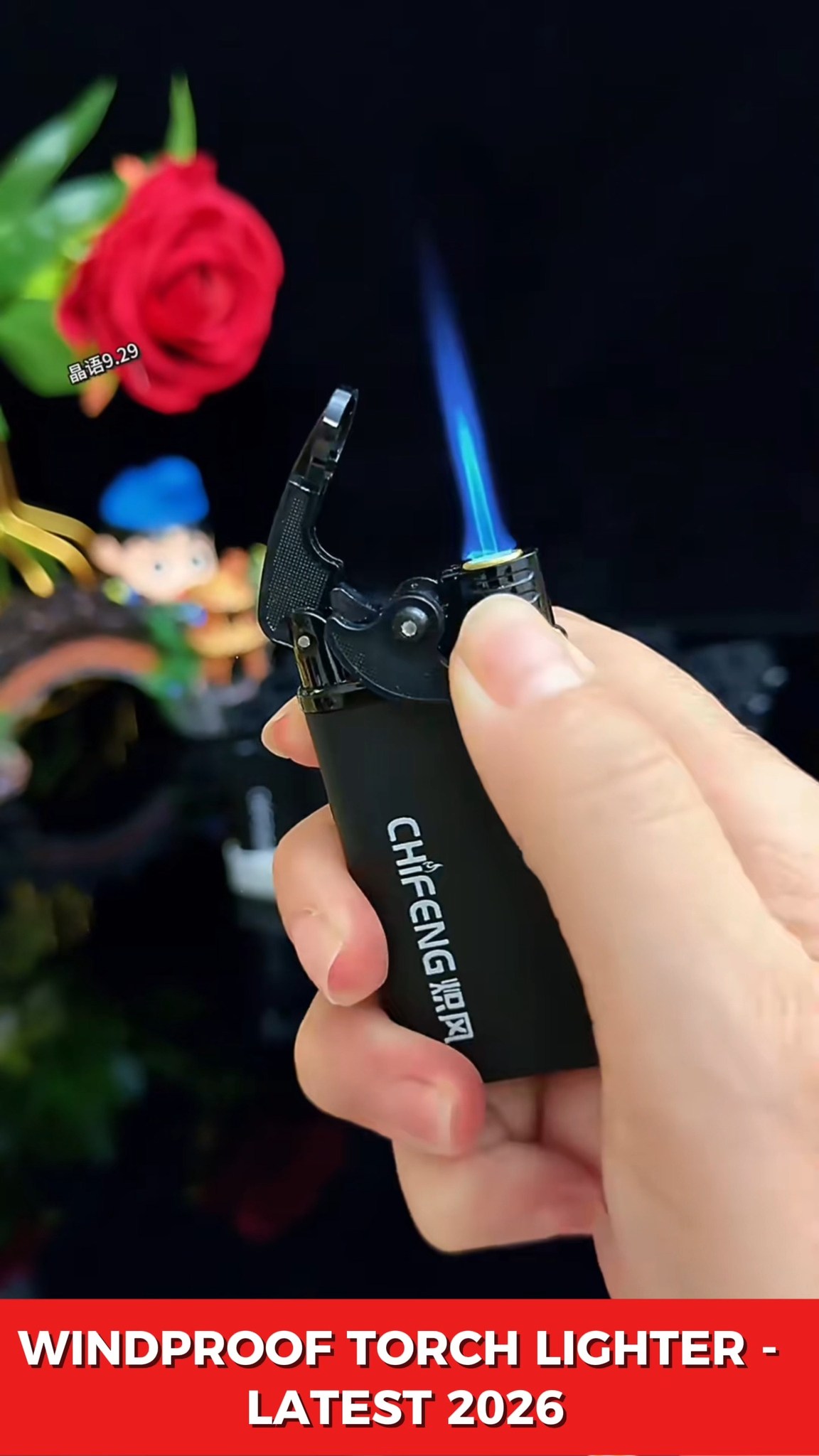 Light up your world with this Windproof torch lighter - newest 2026! 🤘🔥 ...