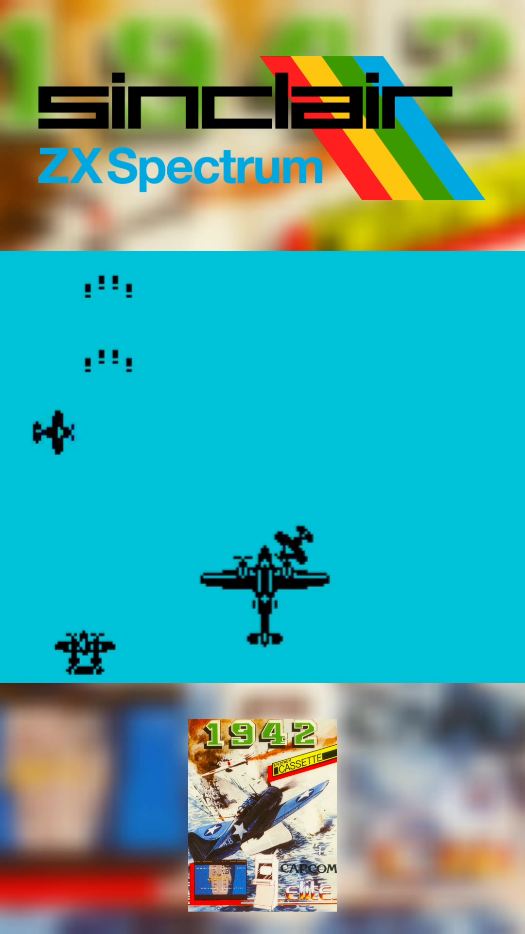 Gunship game for ZX Spectrum with impressive flight manual