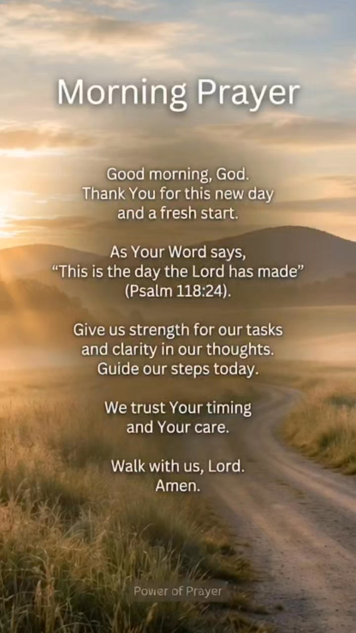 Start your day with this short Morning Prayer. This prayer is for ...