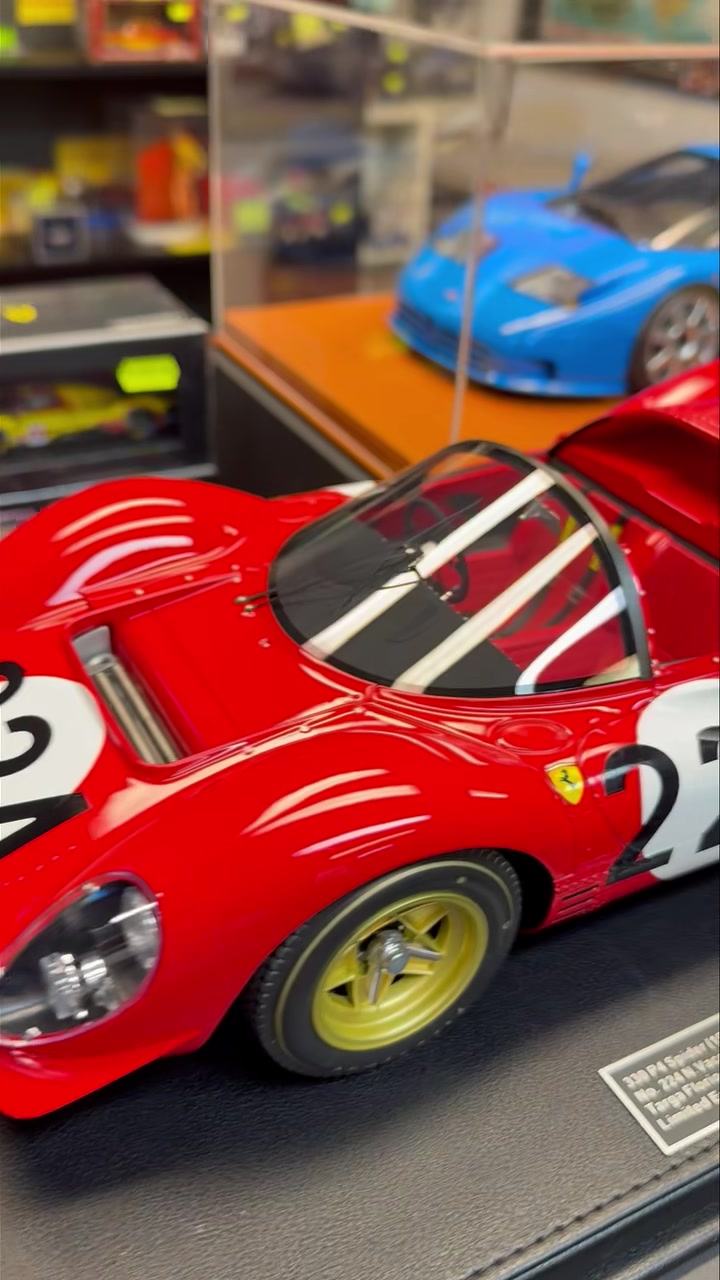 Ferrari 330 P4 Spider 1967 Vaccarella Scarfiotti Targa Florio Top