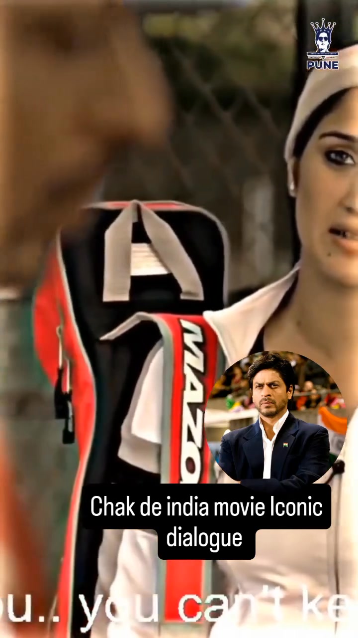 Chak de india movie Iconic dialogue . . #srk #shahrukhkhan # ...
