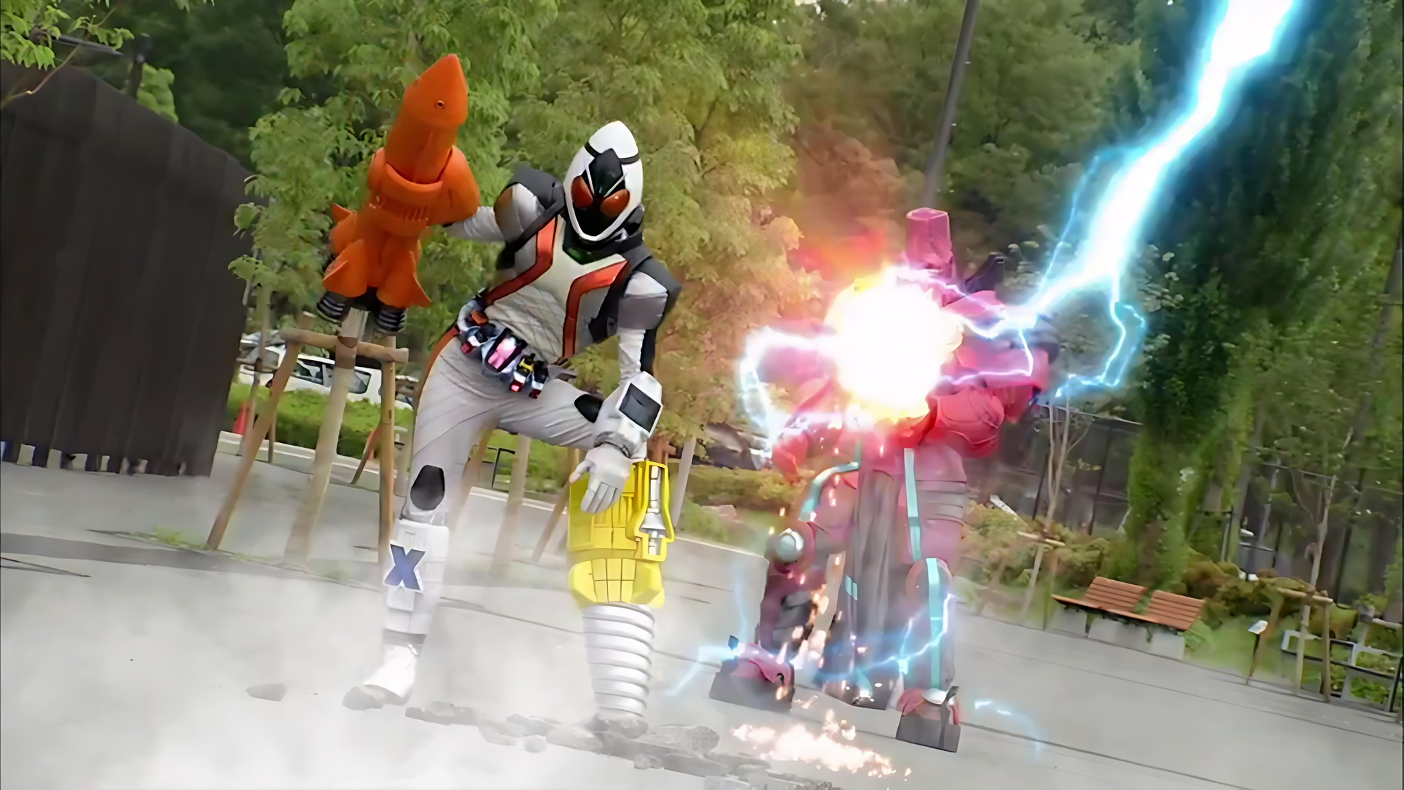 KAMEN RIDER FOURZE HENSHIN & FINISHER #kamenridervideoclip #kamenrider ...