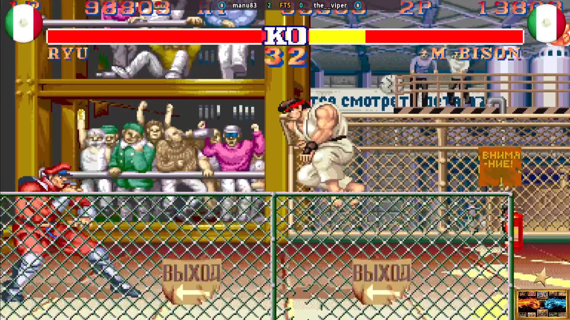 その他 ko 🎮Street Fighter II Champion Edition manu83 Vs the__viper🎮⏰04 05