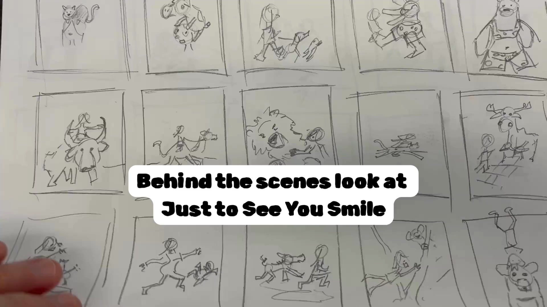 Hello everyone! Here's a behind the scenes video of the writing process ...