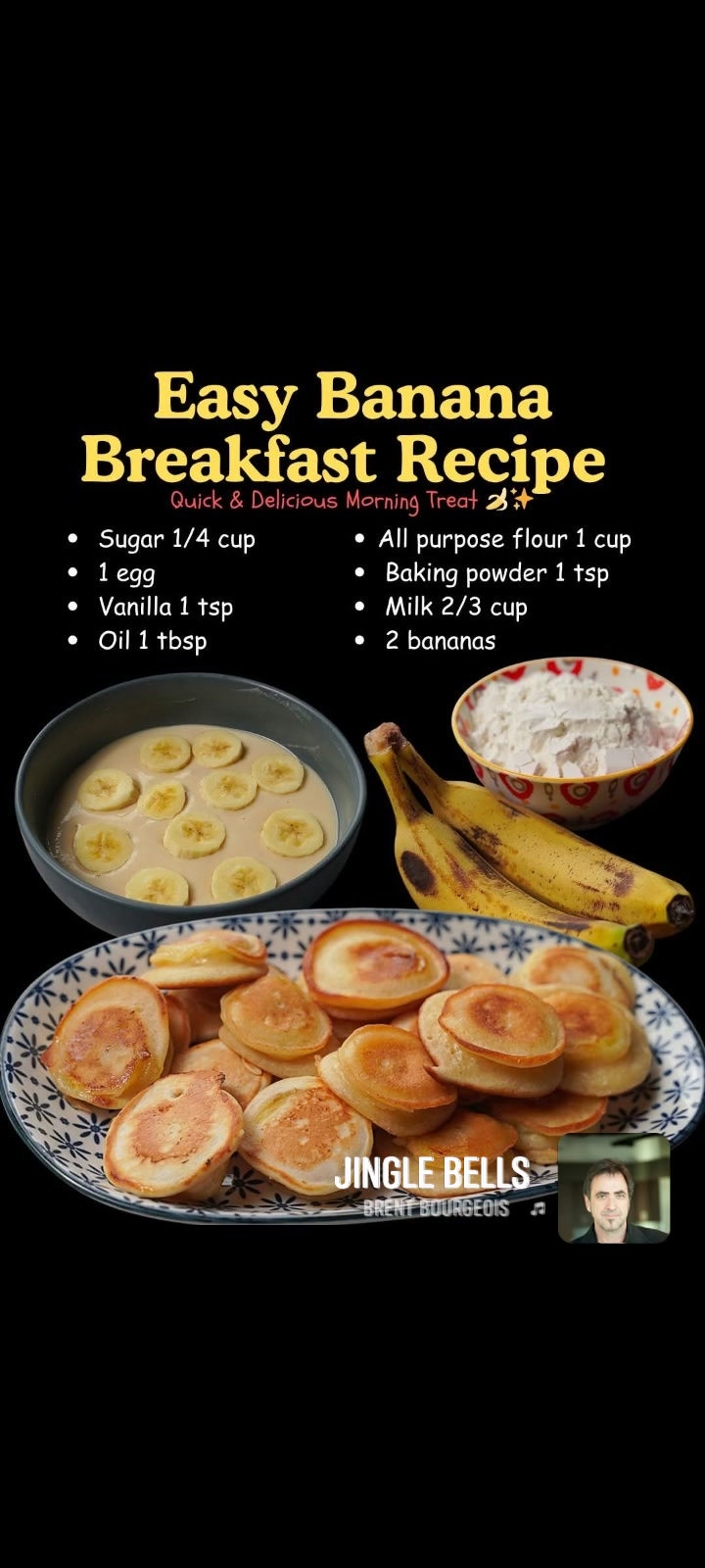 Photo inspiration: Fresh Look at Easy Banana Breakfast Recipe Quick Delicious Morning Treat This