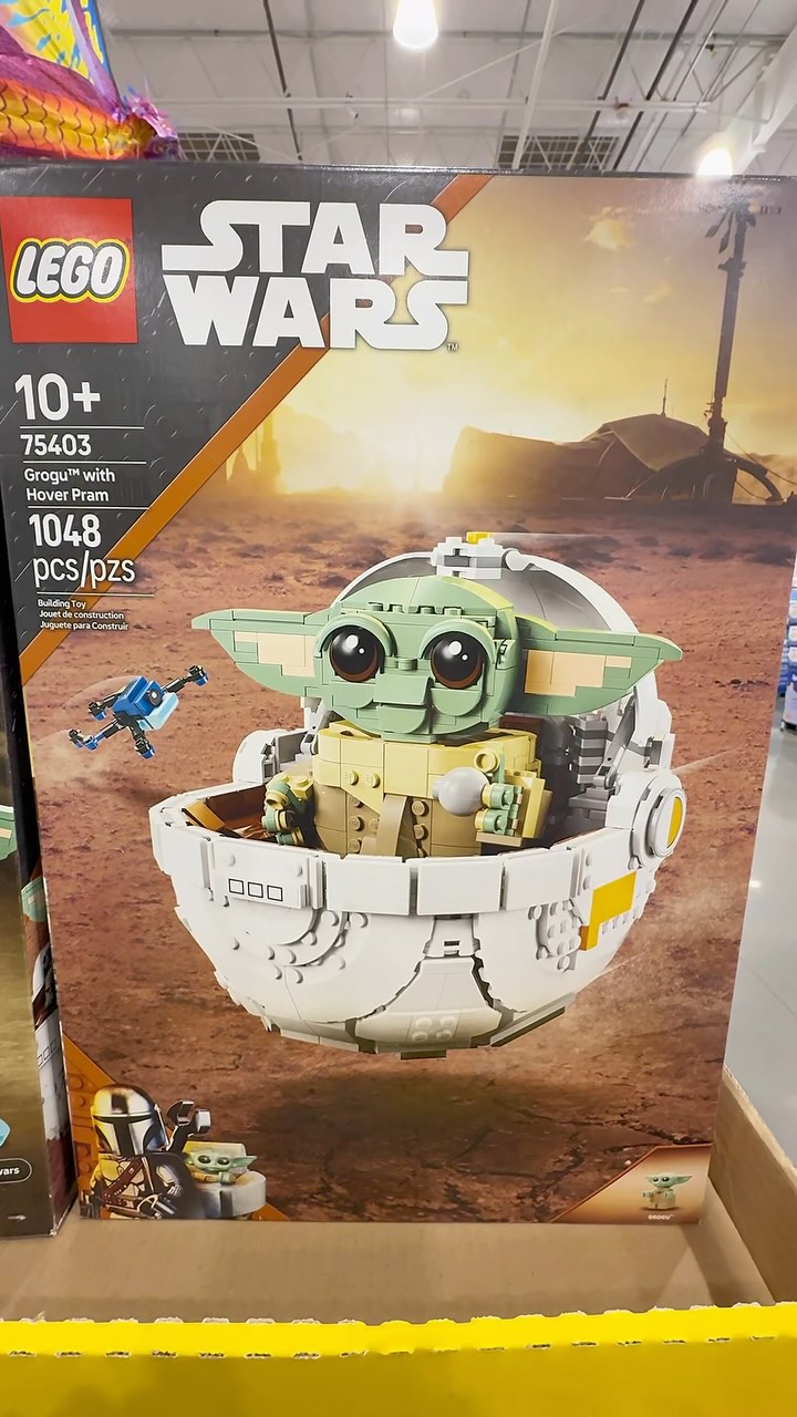 Costco is offering $20 off the LEGO Star Wars Grogu set—now $59.99