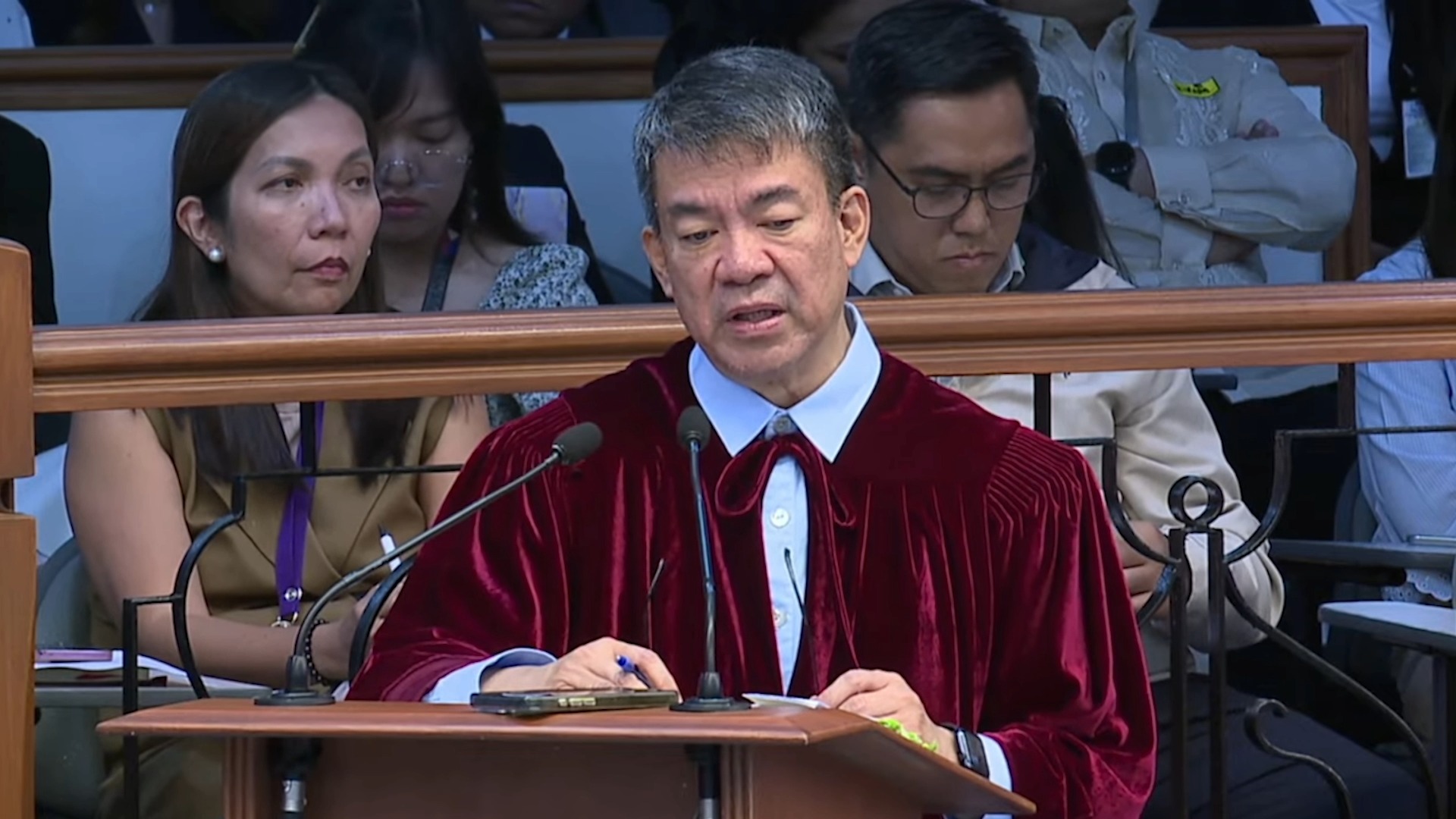'HINDI NAMAN NAKAKAIN ITONG IMPEACHMENT' Ito ang binitawan na salita ni ...
