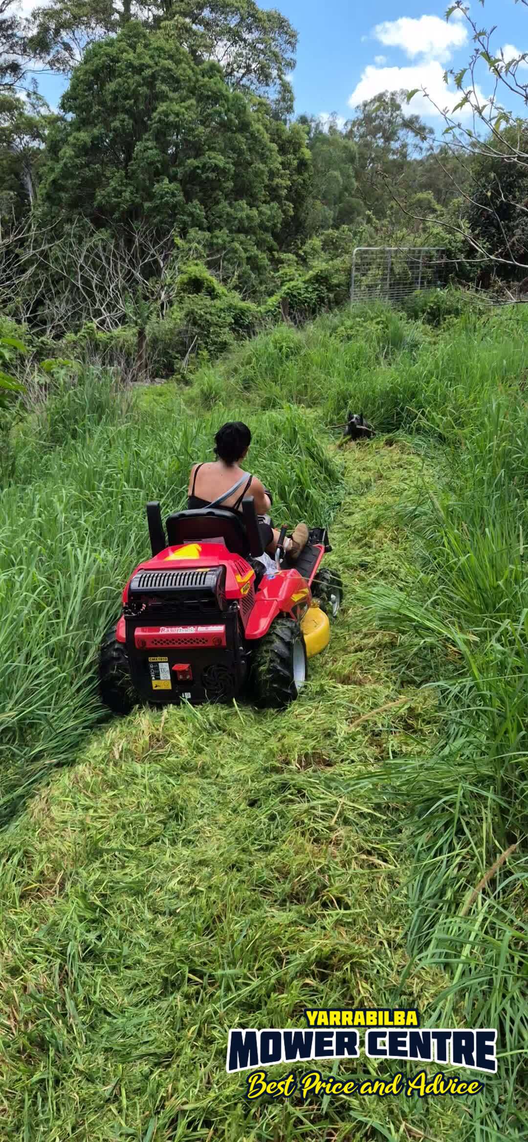 SEEING IS BELIEVING WITH A RAZORBACK MOWER 🔴 Book a demo on your ...
