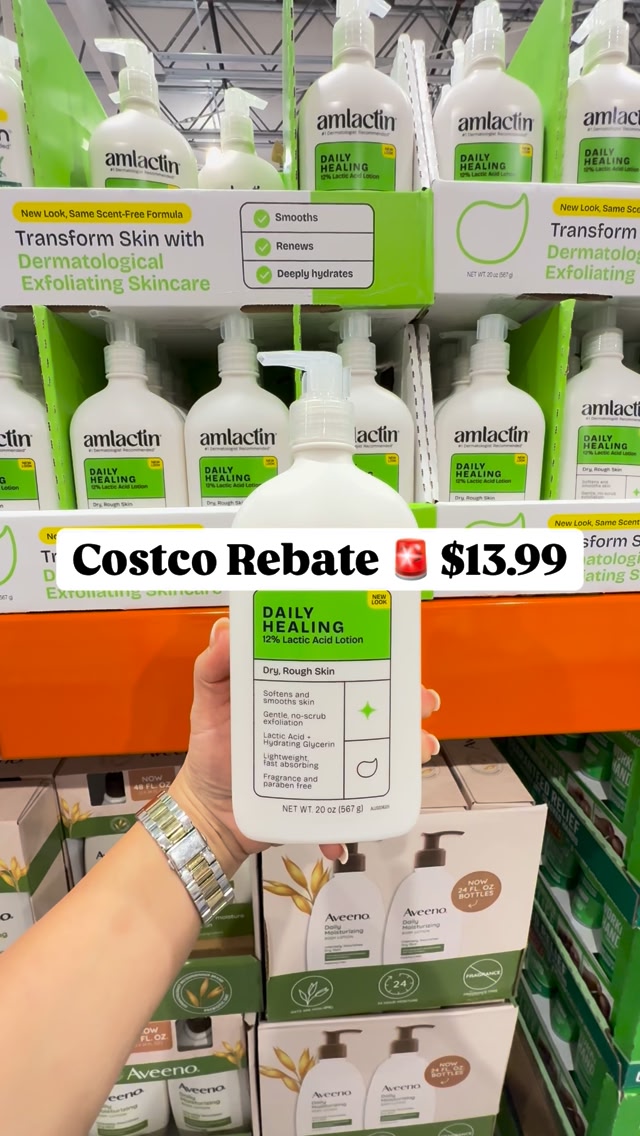 l glutathione costco 🚨 DEAL ALERT 🚨, Amlactin Moisturizing Lotion is BACK on rebate at Costco 👀, ✔️ 20 oz bottle, ✔️ Helps smooth rough / bumpy skin (KP, dry patches, winter skin 🙌), ✔️ Instant rebate = $13.99 at Viên Uống Glutathione 600 Collar Height:3mm Skin Type_blemish