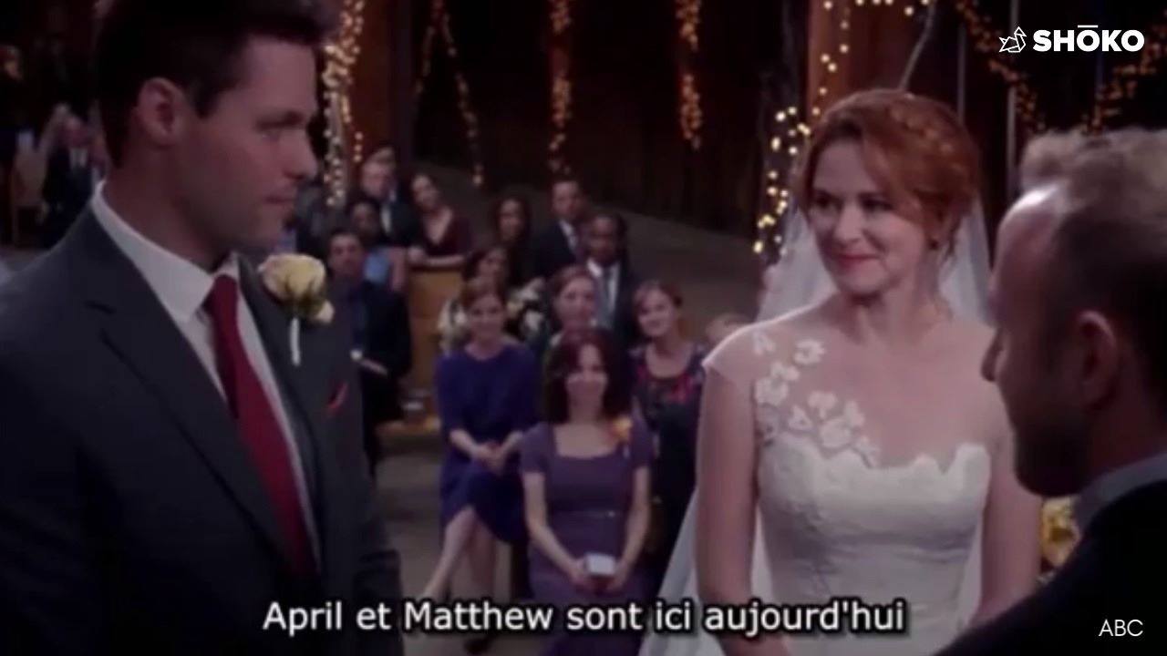 Mariage April Et Matthew Saison 10