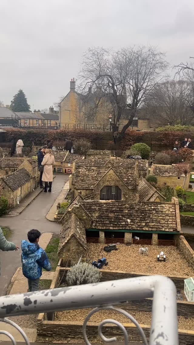 Fantastic model village Cotswolds 🏡 #cotswoldslife #village #model #