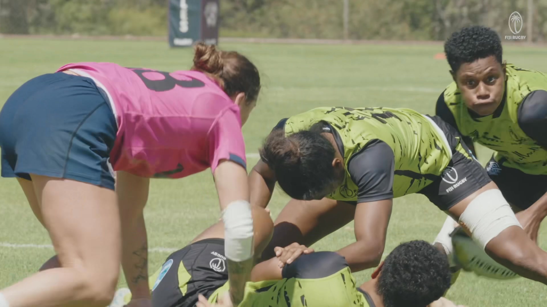 The Fiji Airways Fijian 7s and Fijiana 7s putting in the hard yards ...