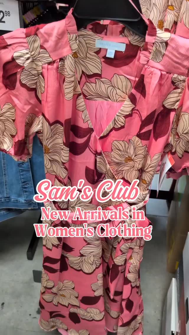 NEW FINDS in women’s clothing at Sam’s Club From Draper James wrap ...