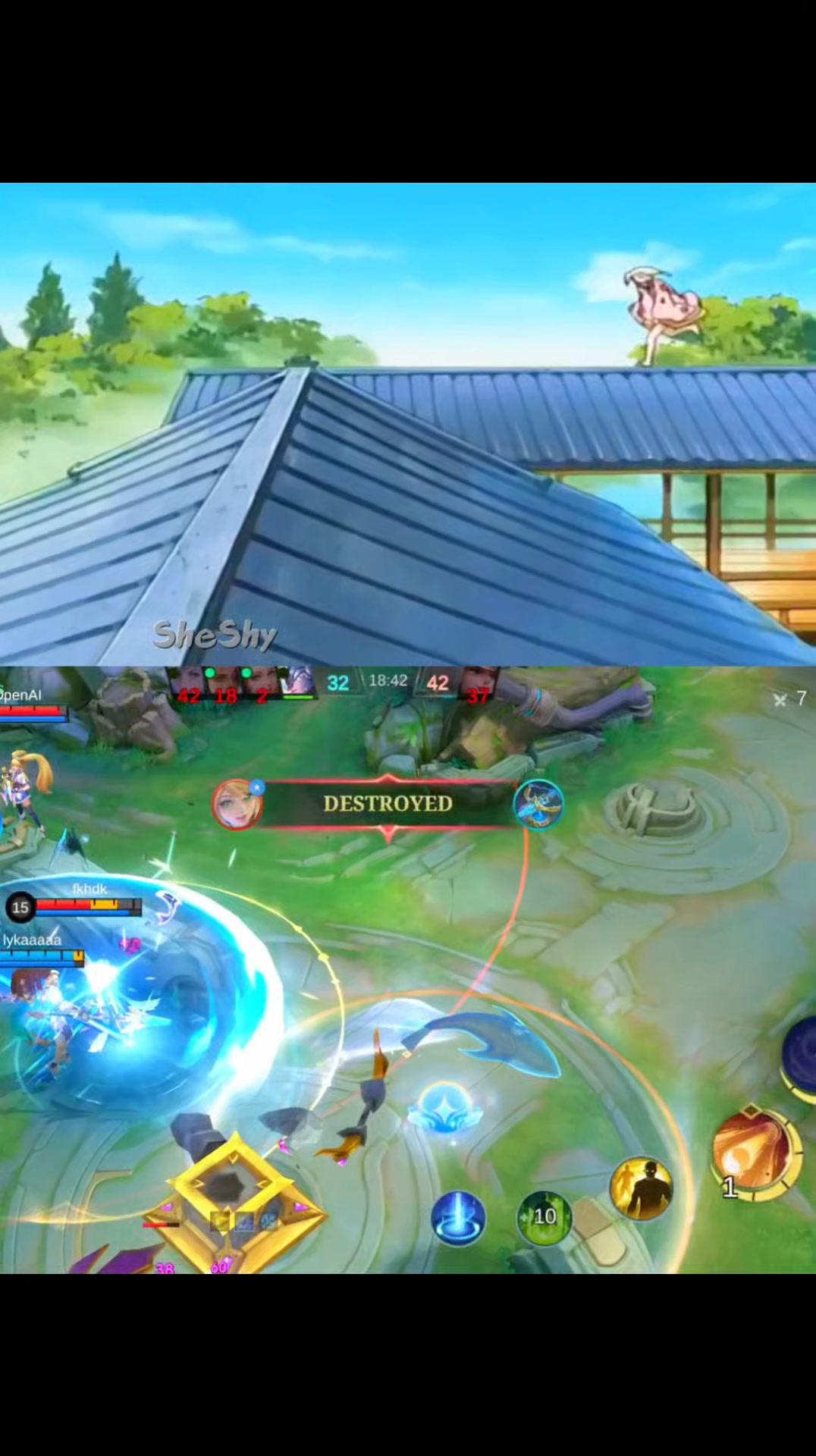 Wow rain 😆 #MLBB | SheShy | Facebook