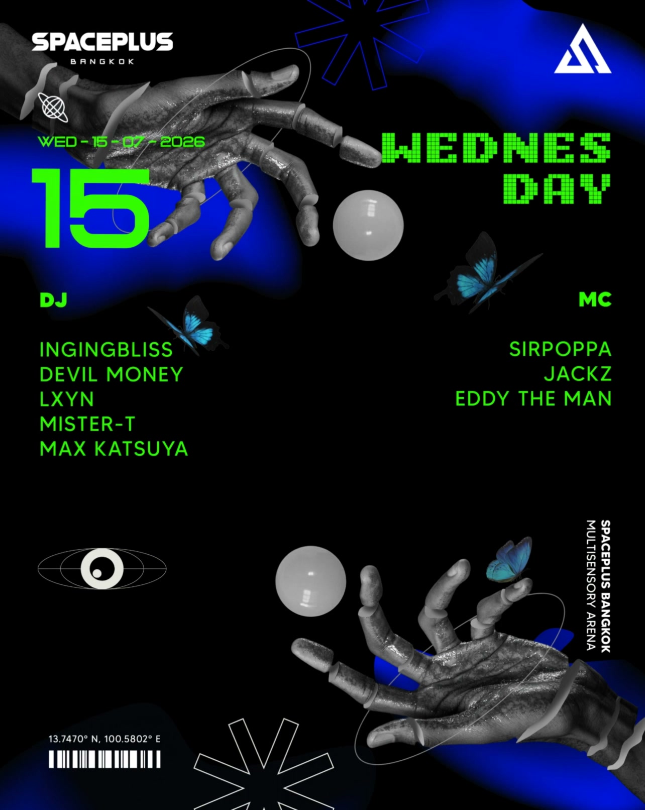 WEDNESDAY'S PROGRAMME BRINGS TOGETHER FIVE DISTINCT SETS