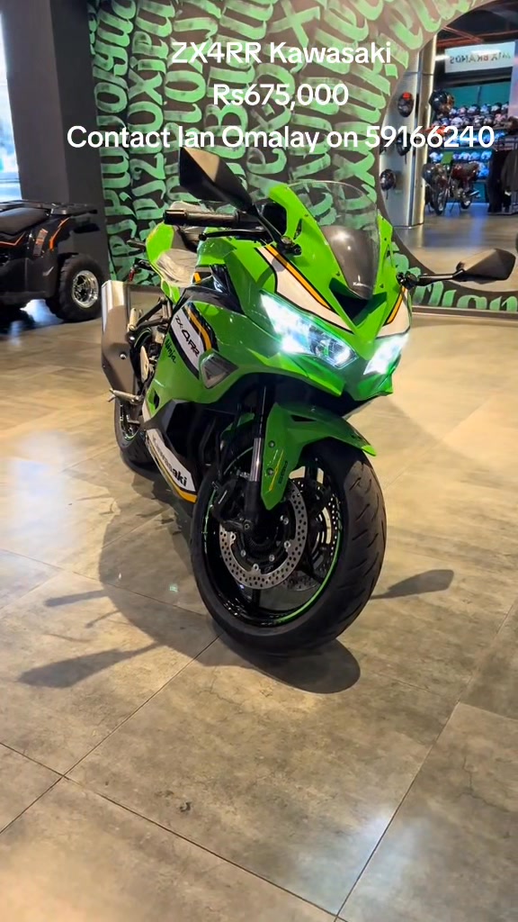 Howdy Folks Christmas is not over at Ruben Racing Ltd, the ZX4RR