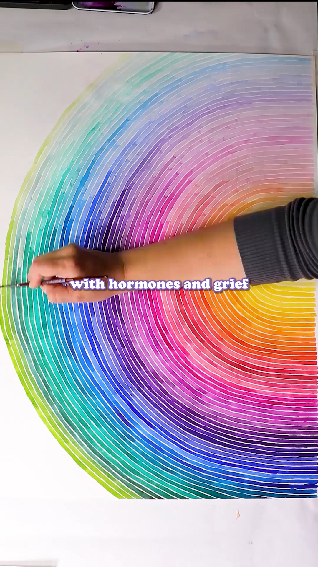 Gel plate printing gradient magic #gelplate #monoprinting #printmaking ...