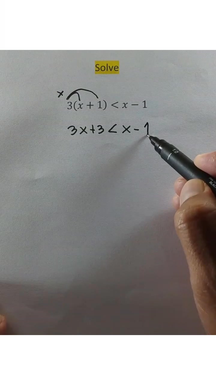 Always remember you could treat inequality symbol as equal sign. Please ...