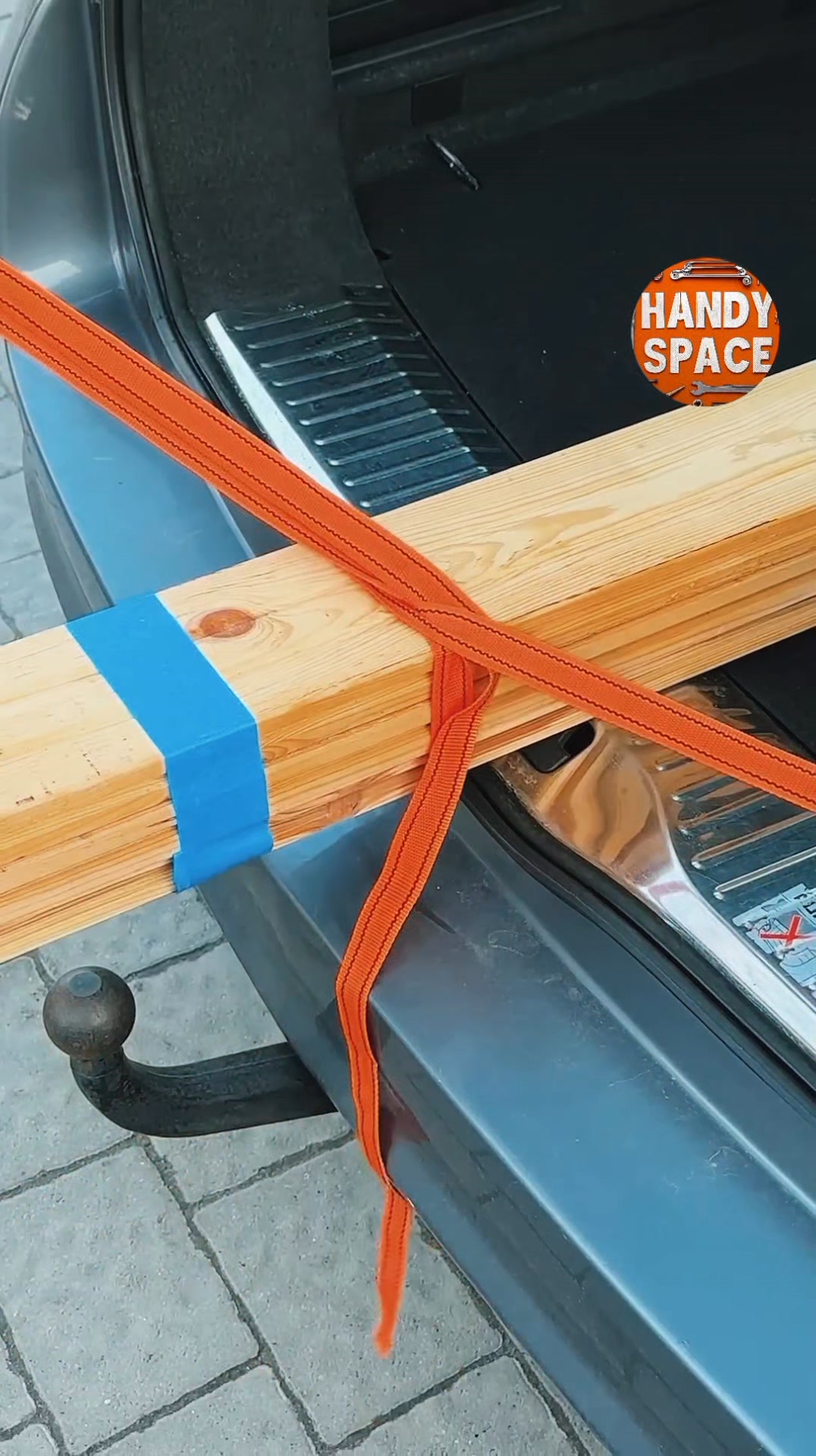 No way! Correct Load Securing with Ratchet Strap #HandyHacks #tips # ...