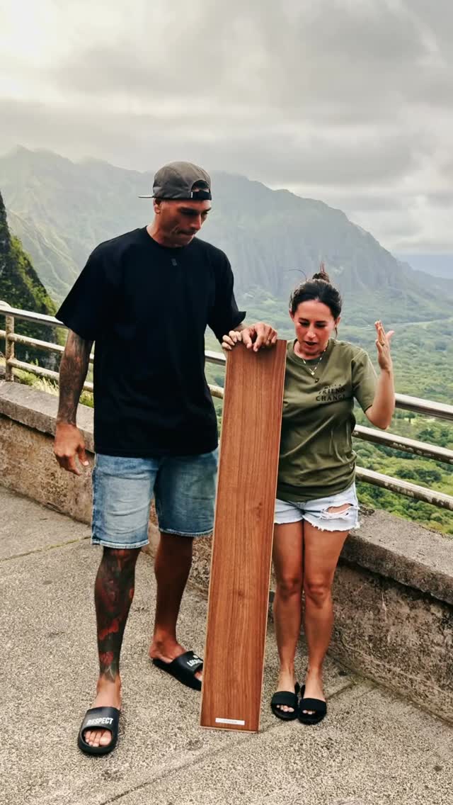 kumacraftCamp ピエドゥランプ　ハワイアンコア Pali Notch Koa — Pali Notch Koa from Mauka to Makai was made to