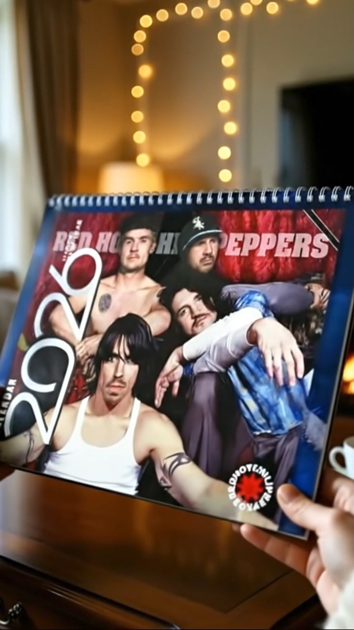 Coming soon: RHCP 2026 calendars to rock your year