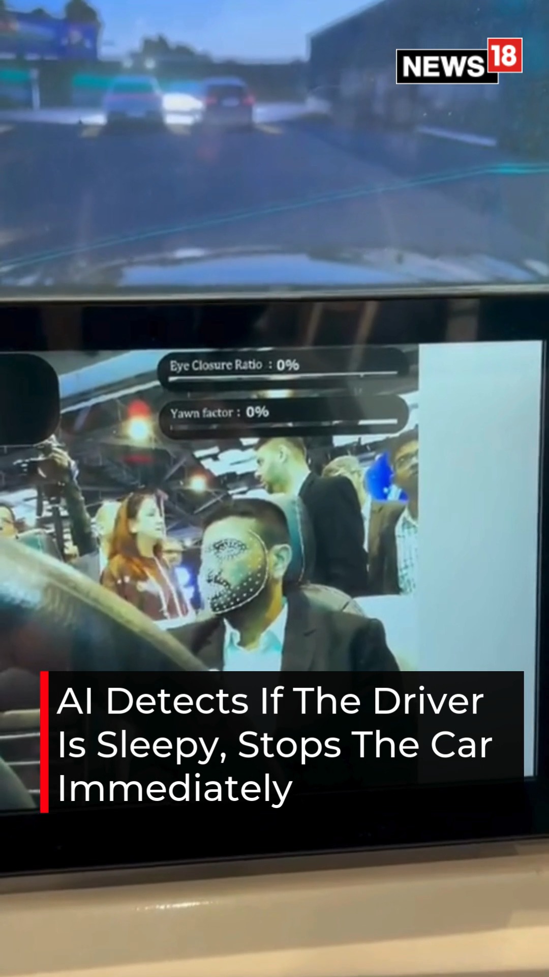AI Impact Summit India: AI driven autonomous driver detects if the ...