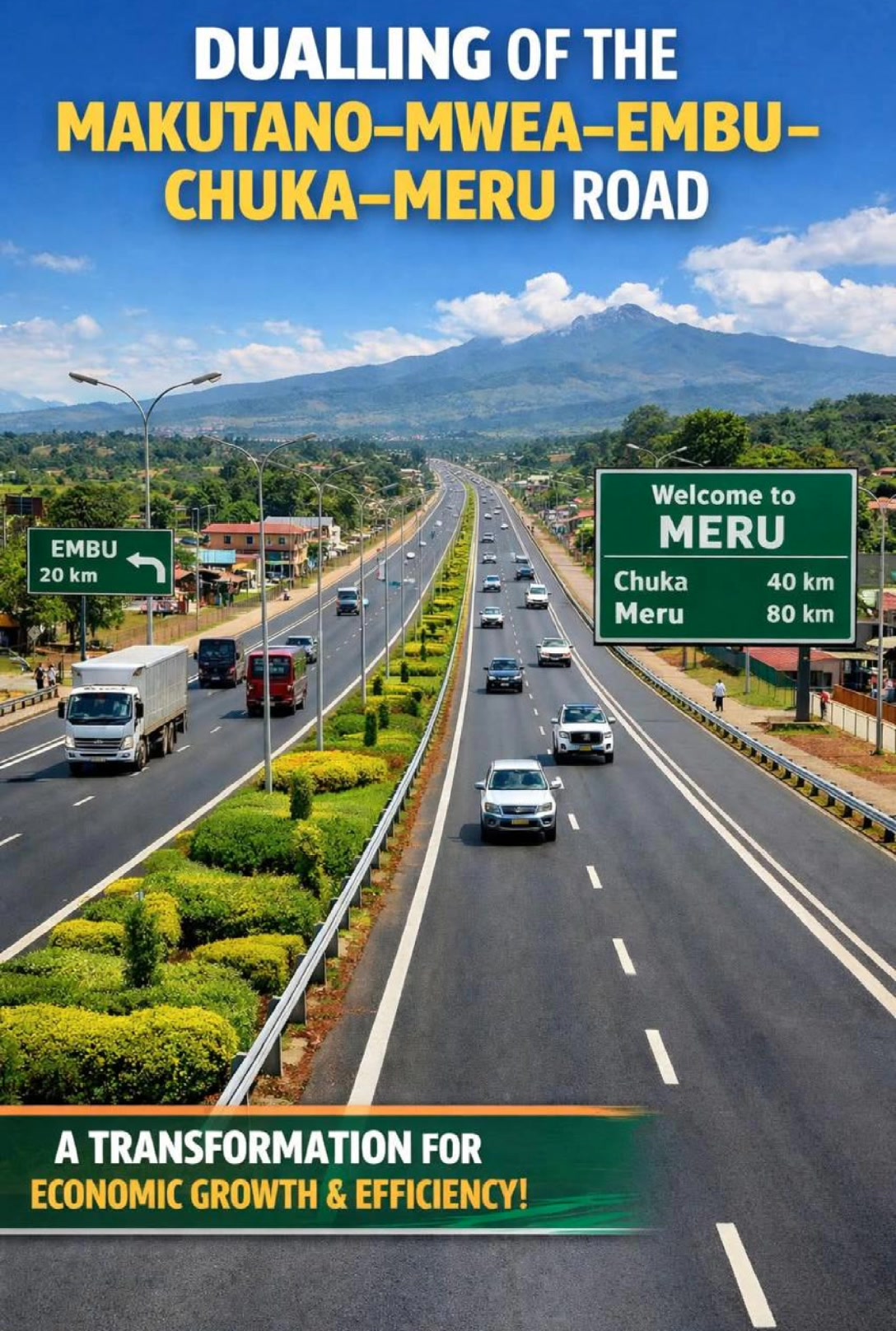 Dualing of MAKUTANO-MWEA-EMBU-CHUKA-MERU ROAD Blue Print.. #tutam # ...
