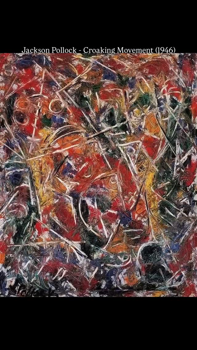 Jackson Pollock No. 5, 1948 #jacksonpollock #pollock