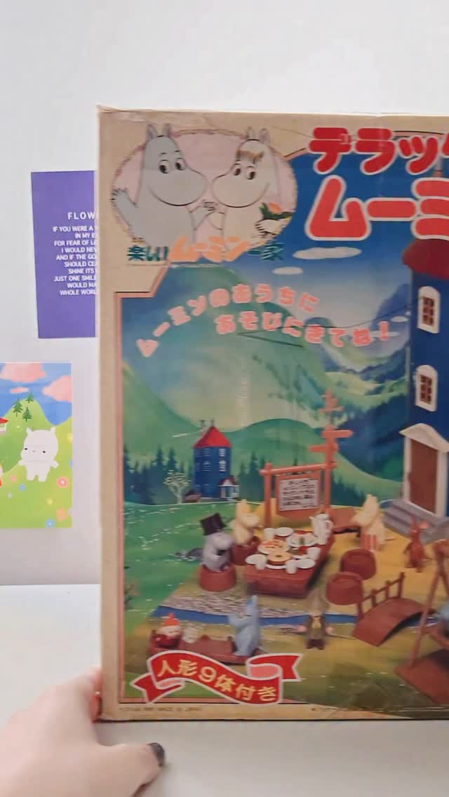 Deluxe Iconic Moomin House Dollhouse Miniatures Playset