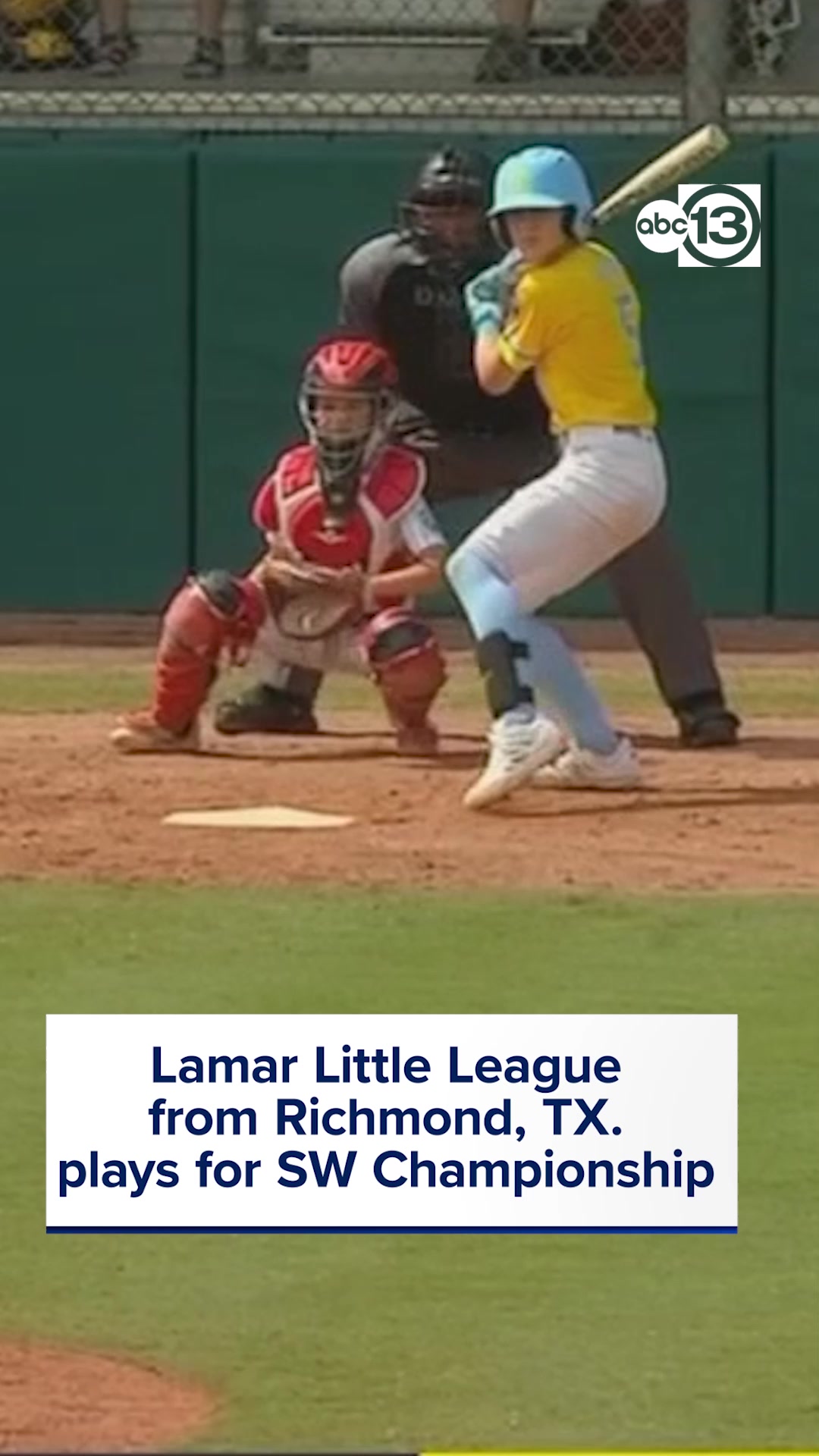 Lamar Little League team from Richmond, Texas preparing for competition