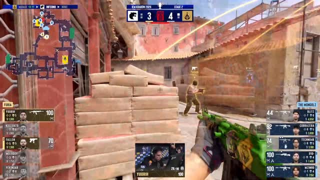 Fallen salvando no forçado, que round do professor!!! #csbroficial #cs2 ...