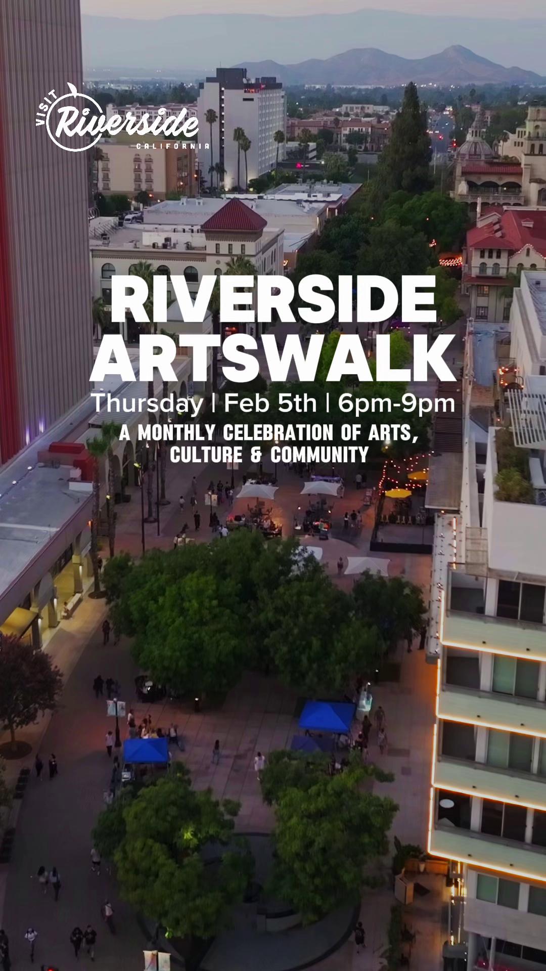 Riverside Artswalk is back in Downtown Riverside this Thursday, Feb 5th ...
